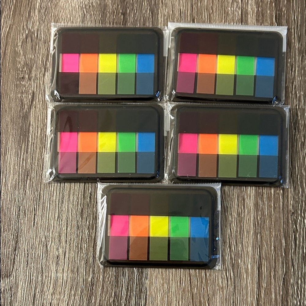 Colorful Sticky Note Set of 5